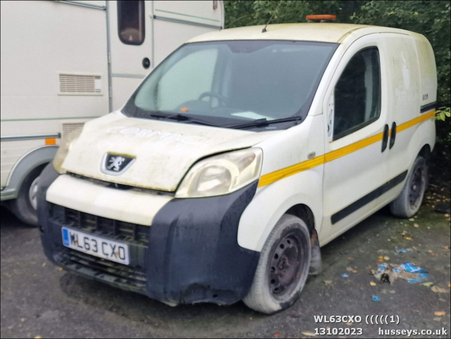 14/63 PEUGEOT BIPPER SE HDI - 1248cc 5dr Van (White) - Image 2 of 14