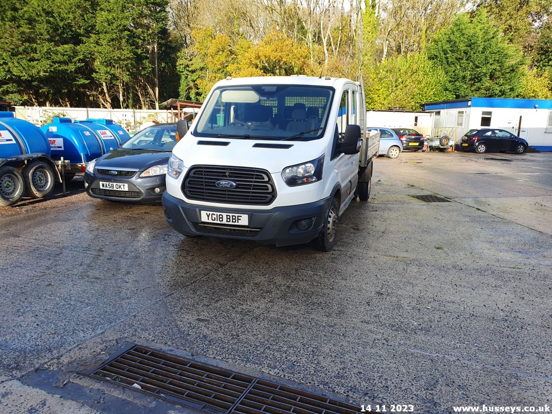 18/18 FORD TRANSIT 350 - 1995cc 4dr Tipper (White, 163k) - Image 9 of 41