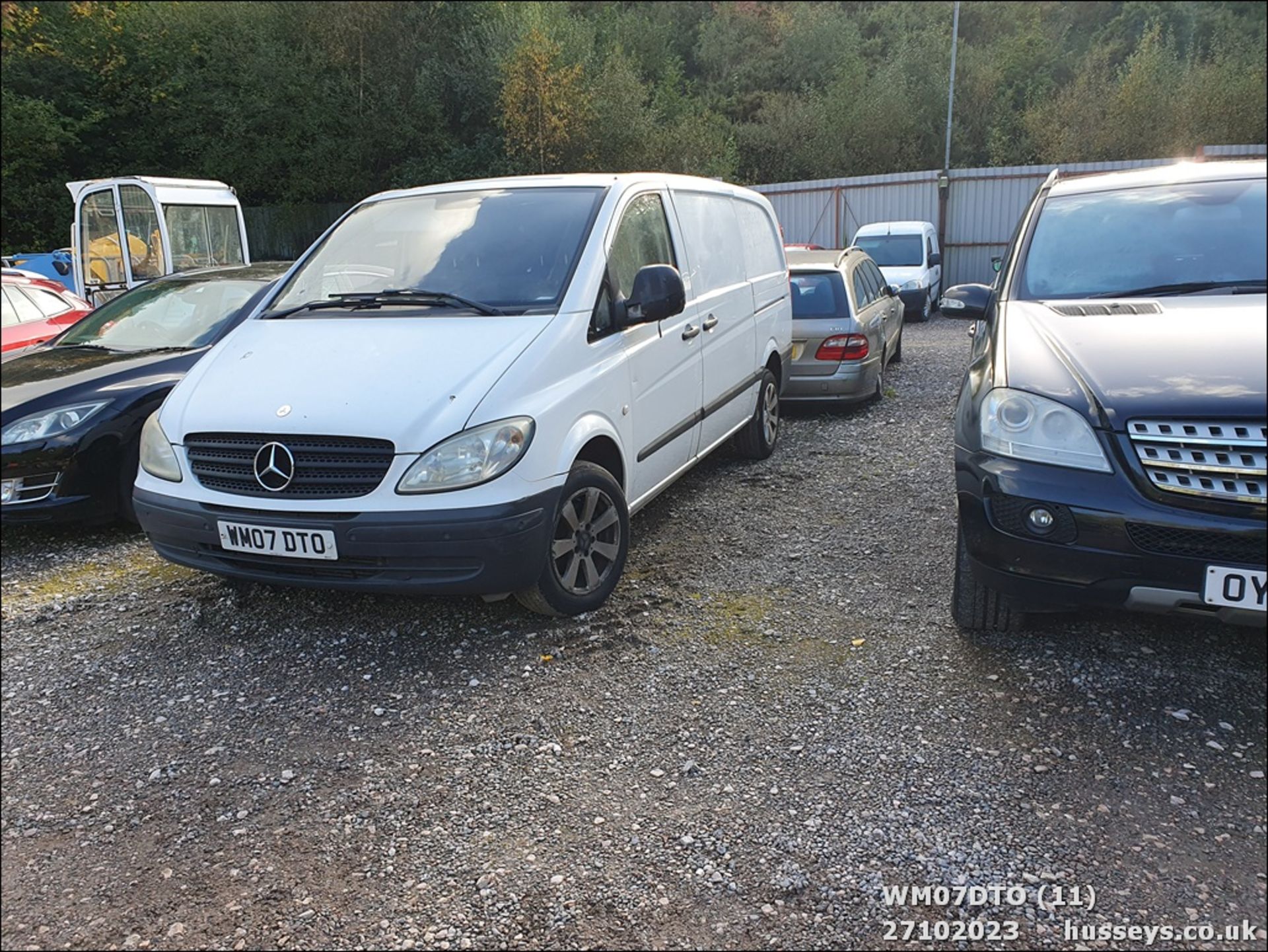 07/07 MERCEDES VITO 111 CDI LONG - 2148cc 4dr Van (White) - Image 12 of 50