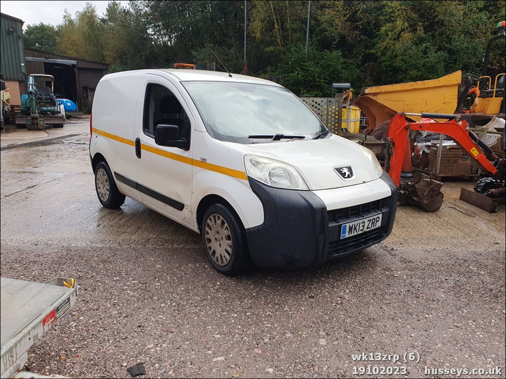 13/13 PEUGEOT BIPPER SE HDI - 1248cc 5dr Van (White, 141k) - Image 7 of 55