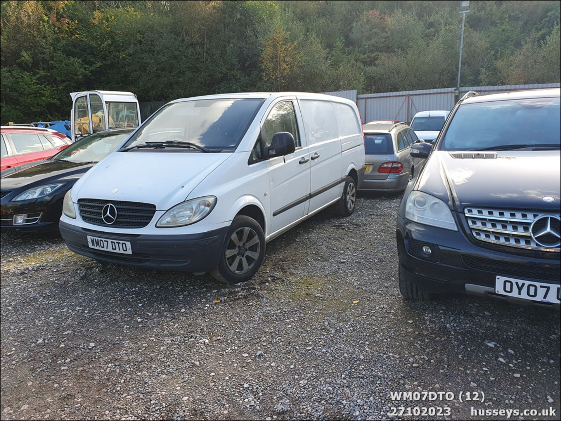 07/07 MERCEDES VITO 111 CDI LONG - 2148cc 4dr Van (White) - Image 13 of 50