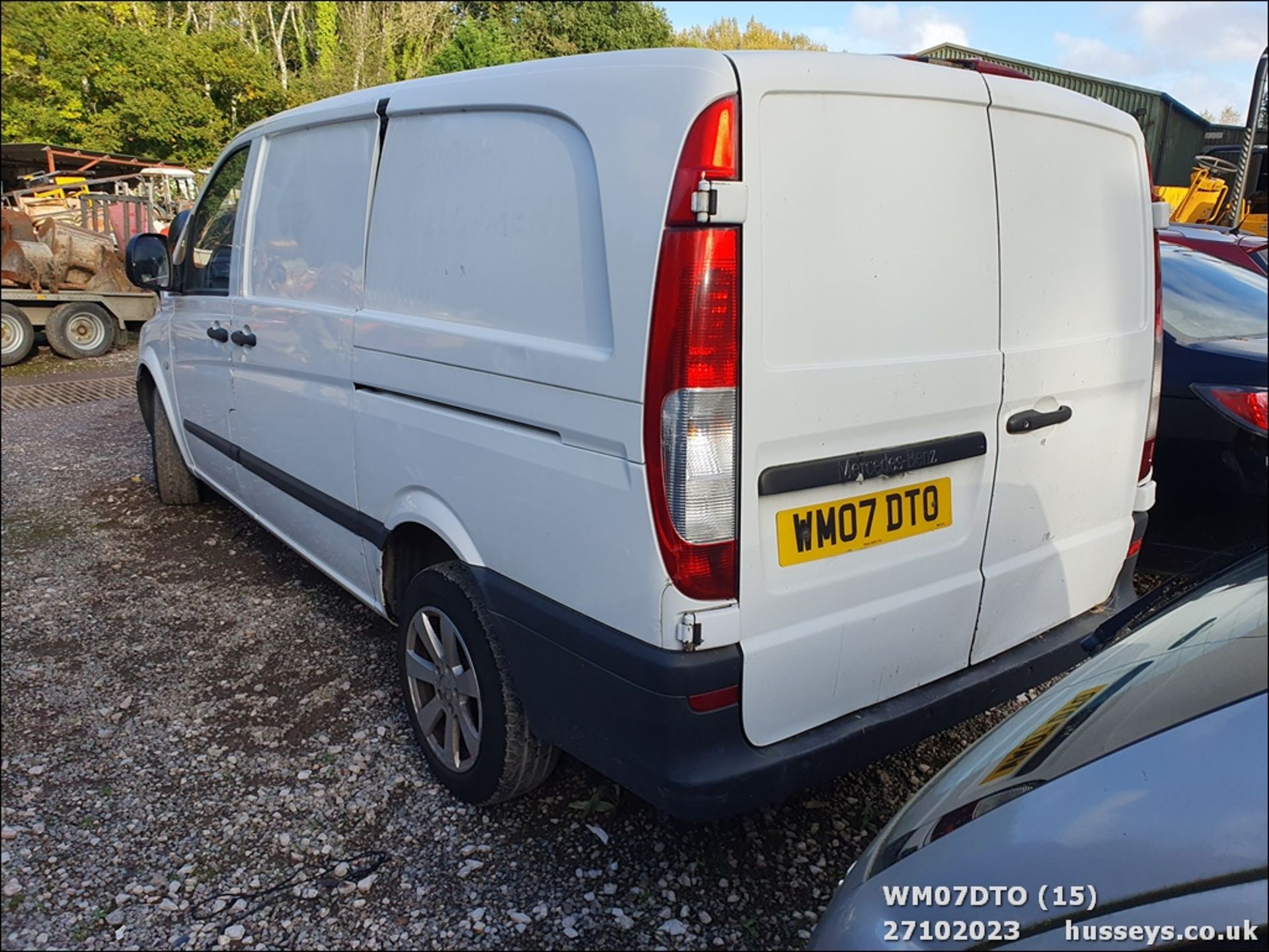 07/07 MERCEDES VITO 111 CDI LONG - 2148cc 4dr Van (White) - Image 16 of 50