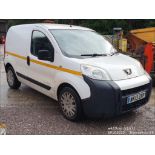 13/13 PEUGEOT BIPPER SE HDI - 1248cc 5dr Van (White, 141k)