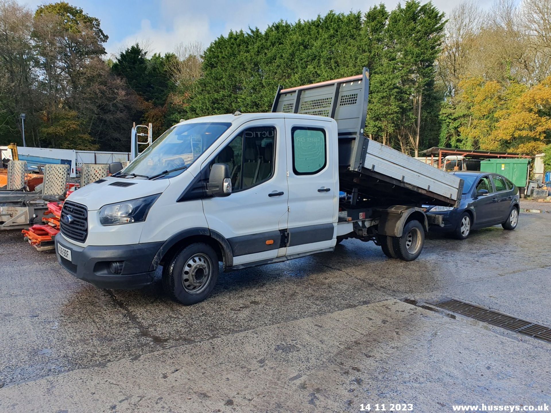 18/18 FORD TRANSIT 350 - 1995cc 4dr Tipper (White, 163k) - Image 3 of 41