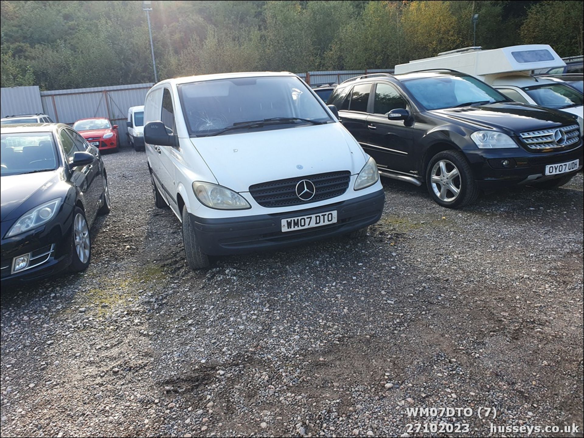 07/07 MERCEDES VITO 111 CDI LONG - 2148cc 4dr Van (White) - Image 8 of 50