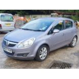 07/07 VAUXHALL CORSA DESIGN - 1364cc 5dr Hatchback (Mauve/purple)