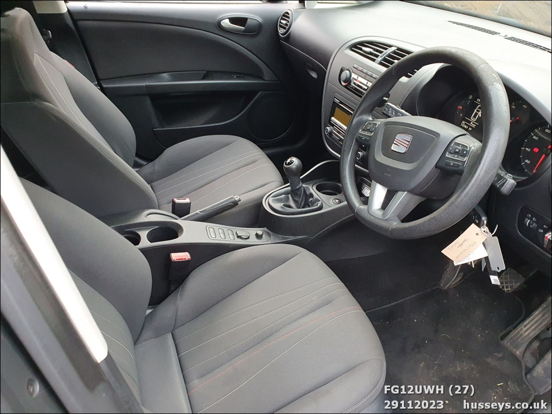 12/12 SEAT LEON S COPA CR TDI ECOMOT - 1598cc 5dr Hatchback (Black, 122k) - Image 28 of 58