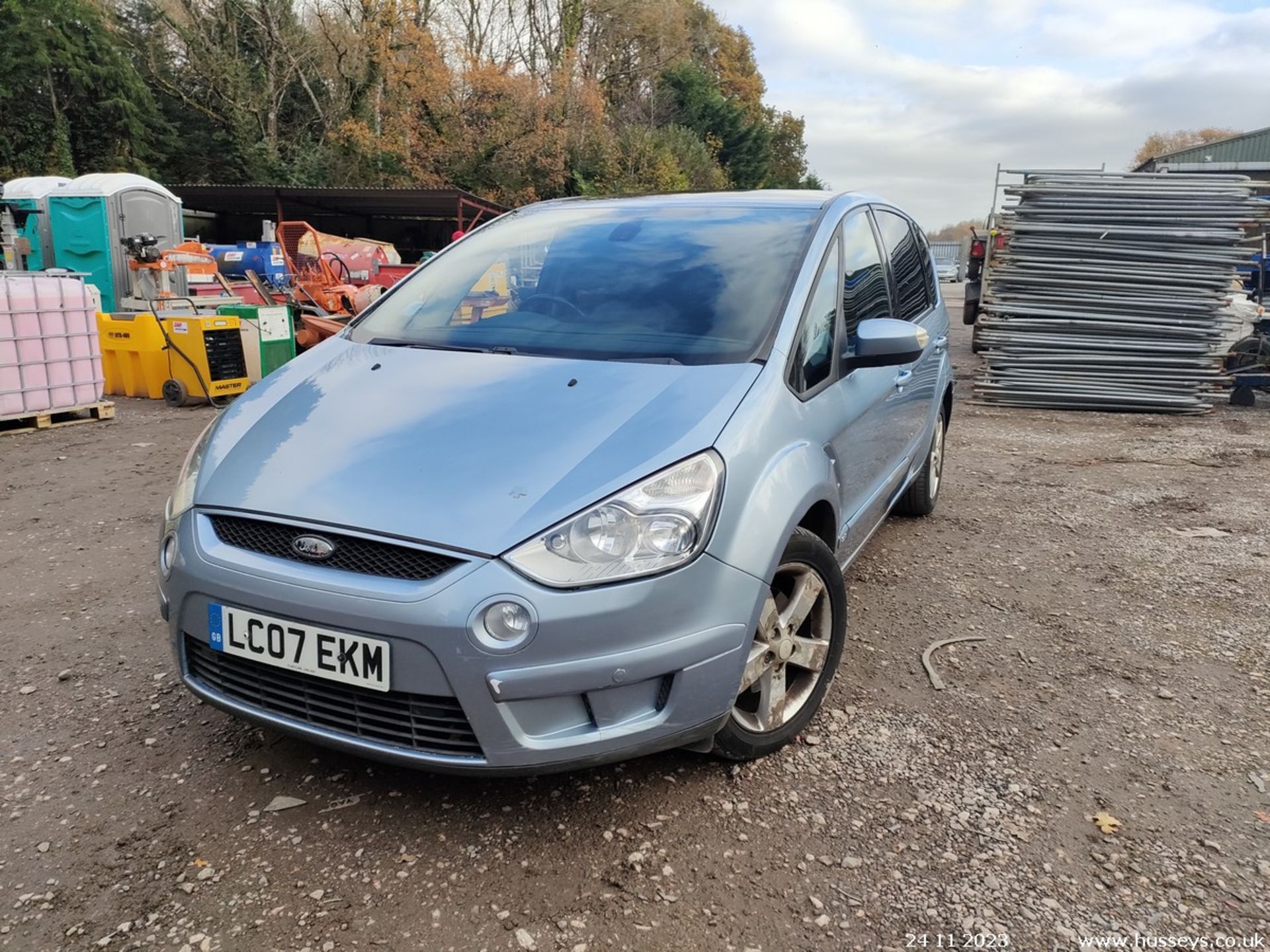 07/07 FORD S-MAX TITANIUM TDCI 6G - 1997cc 5dr MPV (Blue, 107k) - Image 7 of 41