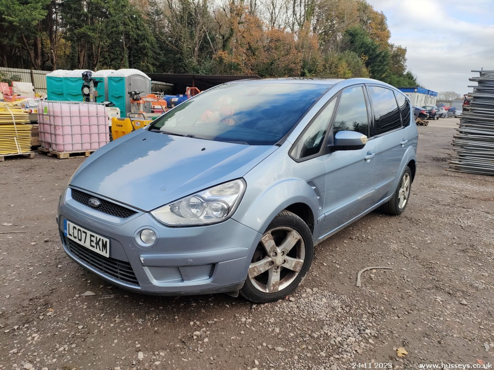 07/07 FORD S-MAX TITANIUM TDCI 6G - 1997cc 5dr MPV (Blue, 107k) - Image 8 of 41