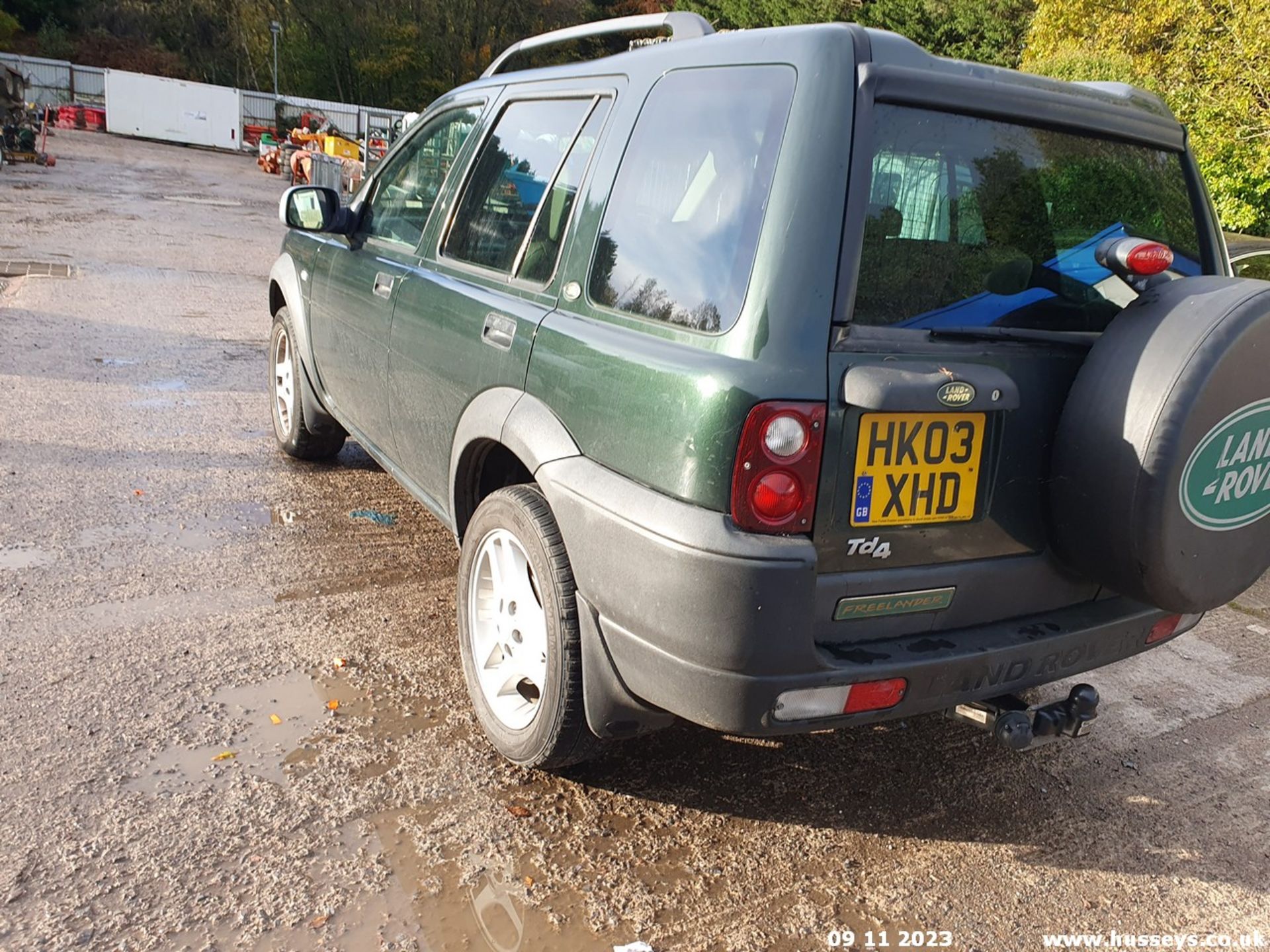 03/03 LAND ROVER FREELANDER TD4 ES PREM A - 1951cc 5dr Estate (Green, 140k) - Image 20 of 46