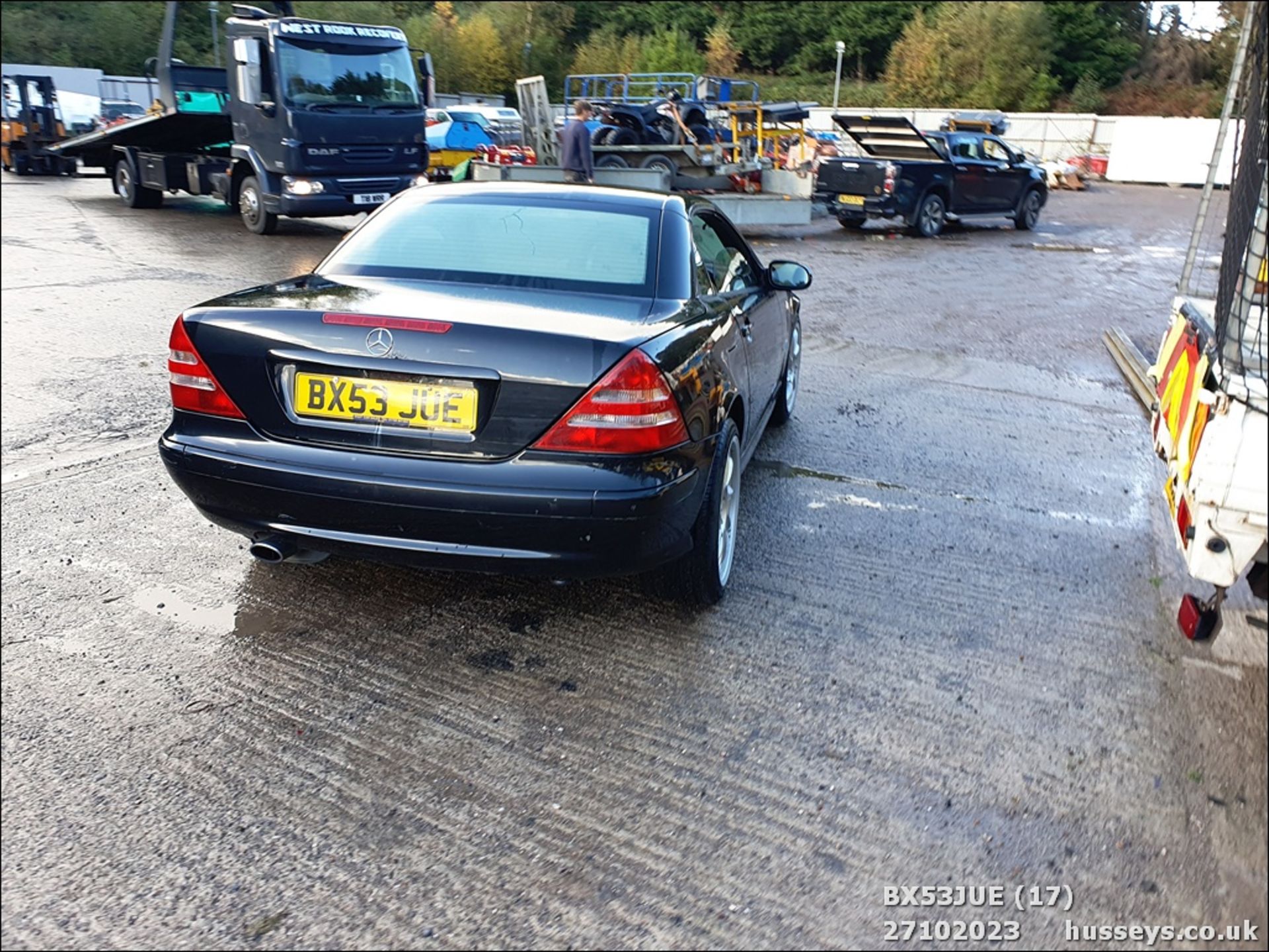 04/53 MERCEDES SLK 200 KOMPRESSOR - 1998cc 2dr Convertible (Black, 135k) - Image 18 of 57