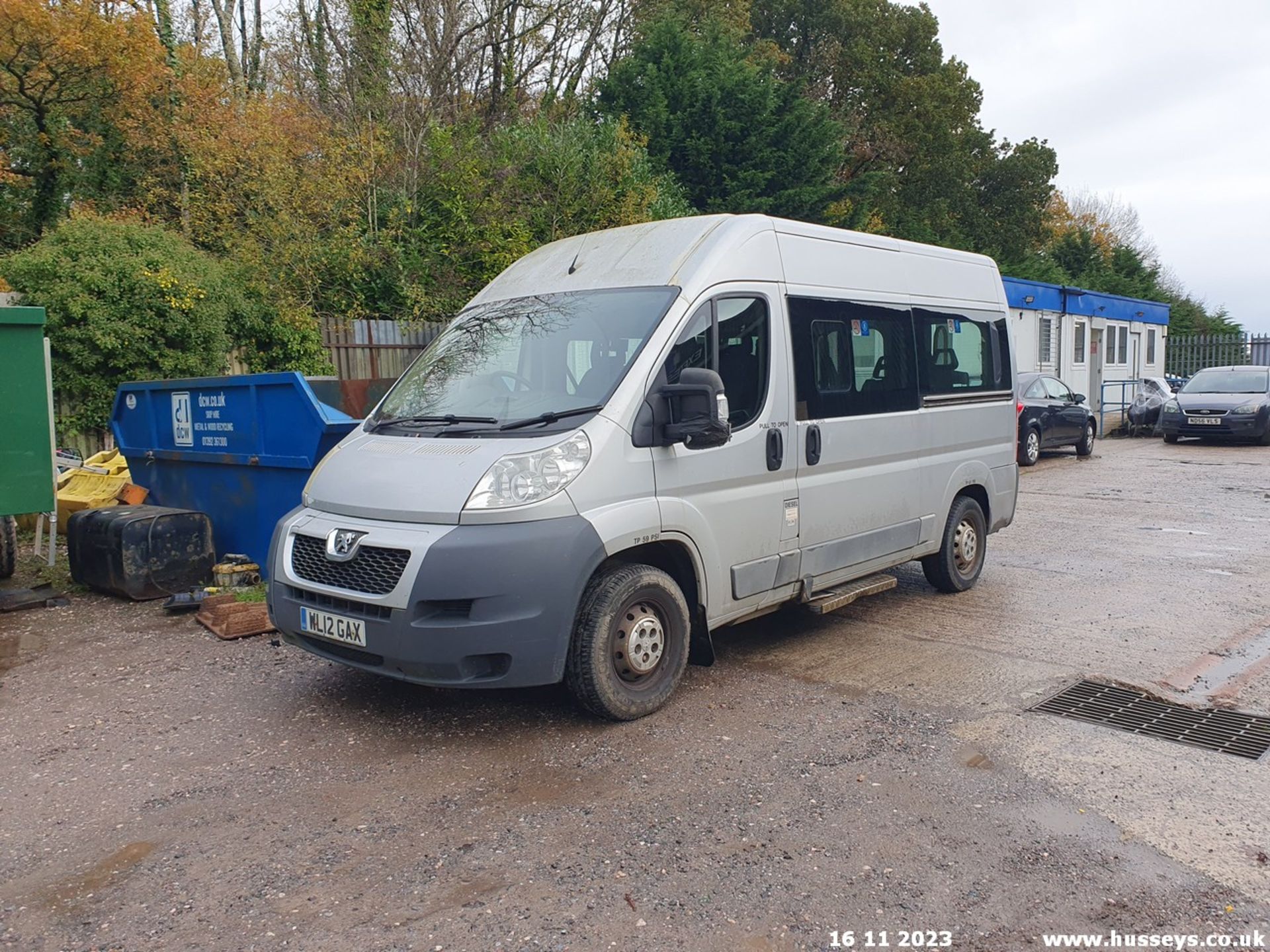 12/12 PEUGEOT BOXER 333 L2H2 HDI - 2198cc 5dr Minibus (Silver, 114k) - Image 5 of 61