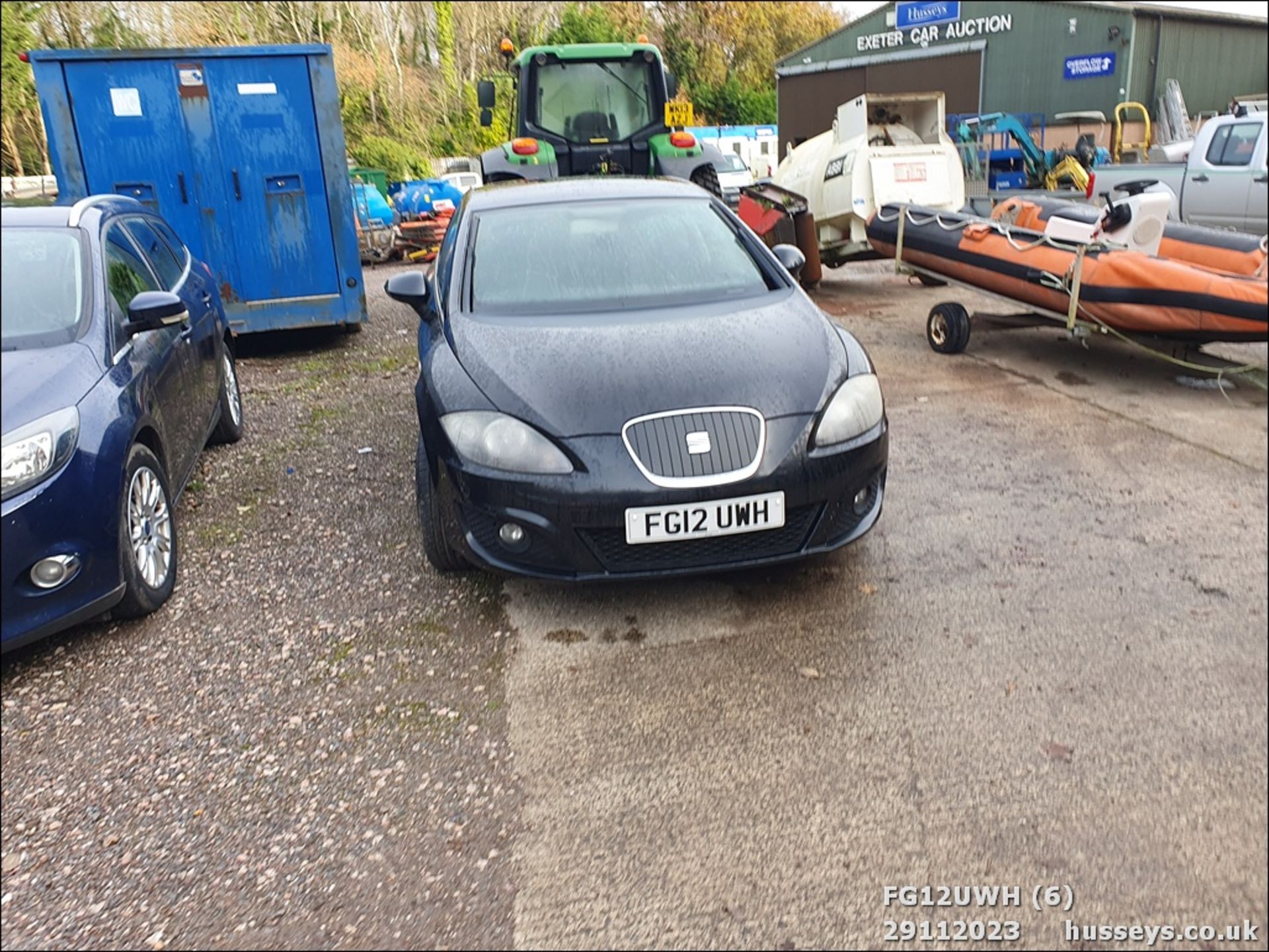 12/12 SEAT LEON S COPA CR TDI ECOMOT - 1598cc 5dr Hatchback (Black, 122k) - Image 7 of 58