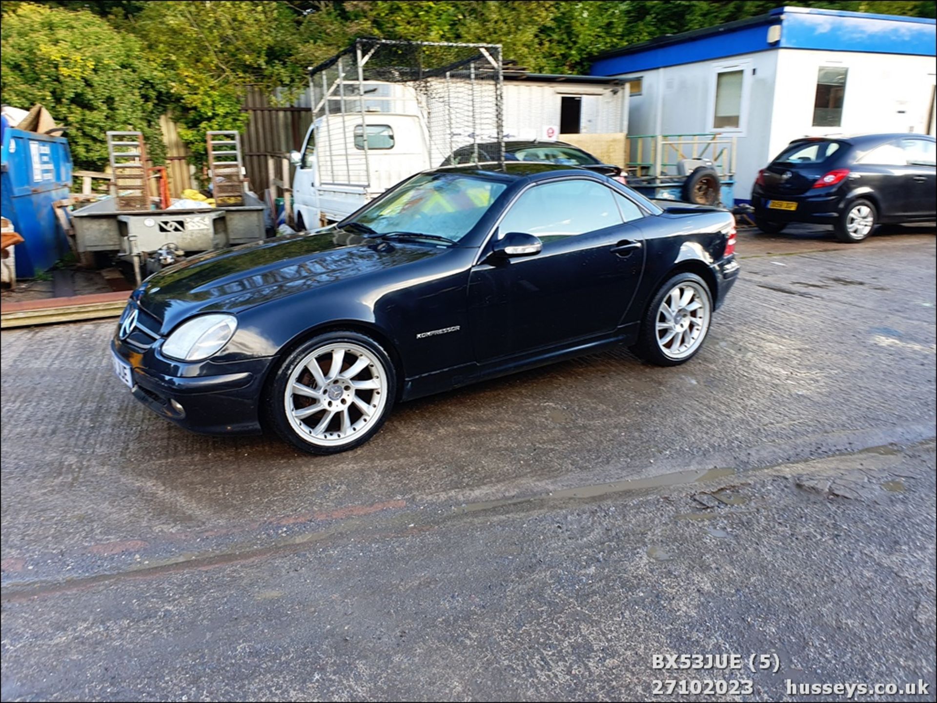 04/53 MERCEDES SLK 200 KOMPRESSOR - 1998cc 2dr Convertible (Black, 135k) - Image 6 of 57