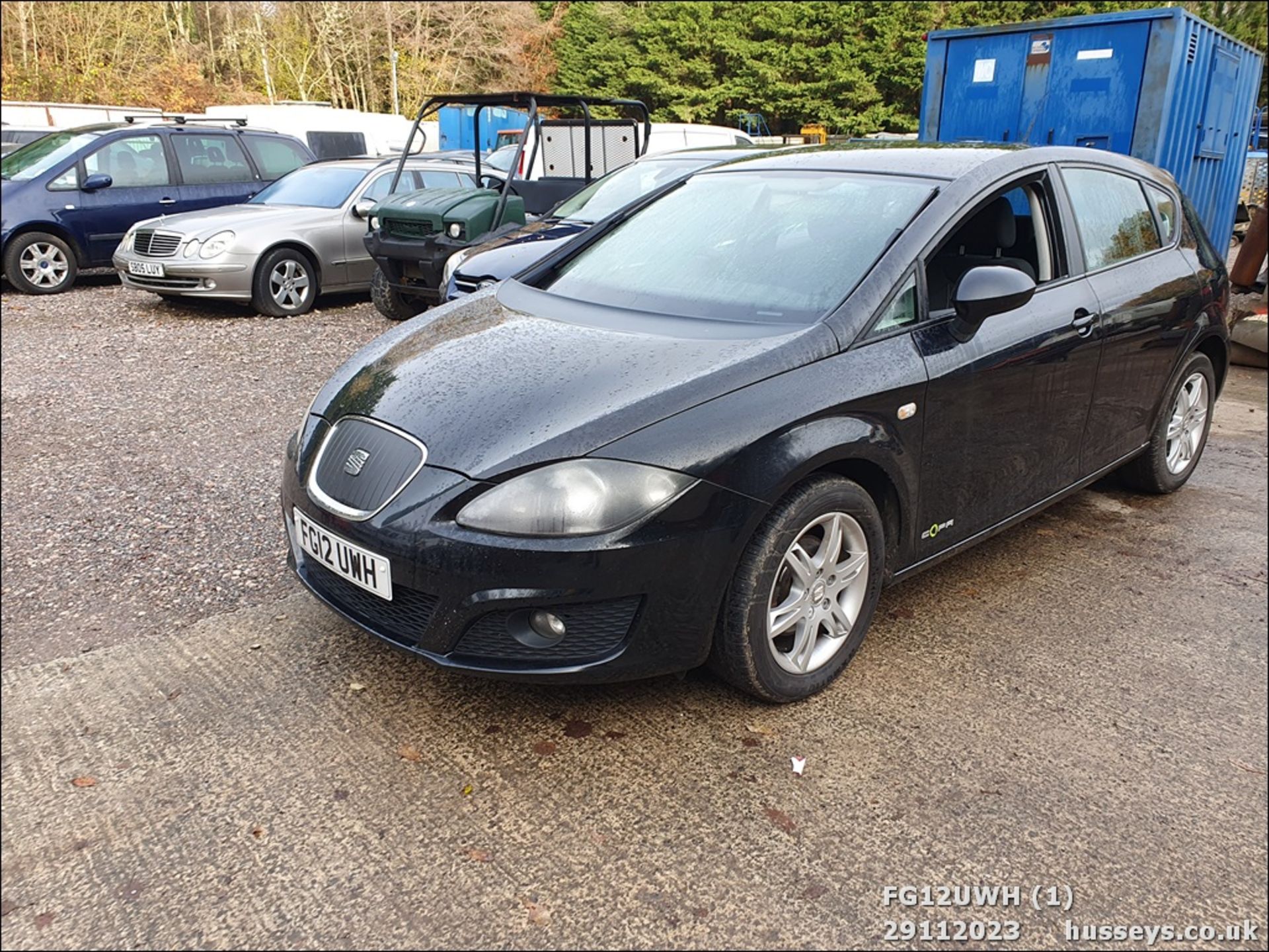 12/12 SEAT LEON S COPA CR TDI ECOMOT - 1598cc 5dr Hatchback (Black, 122k) - Image 2 of 58