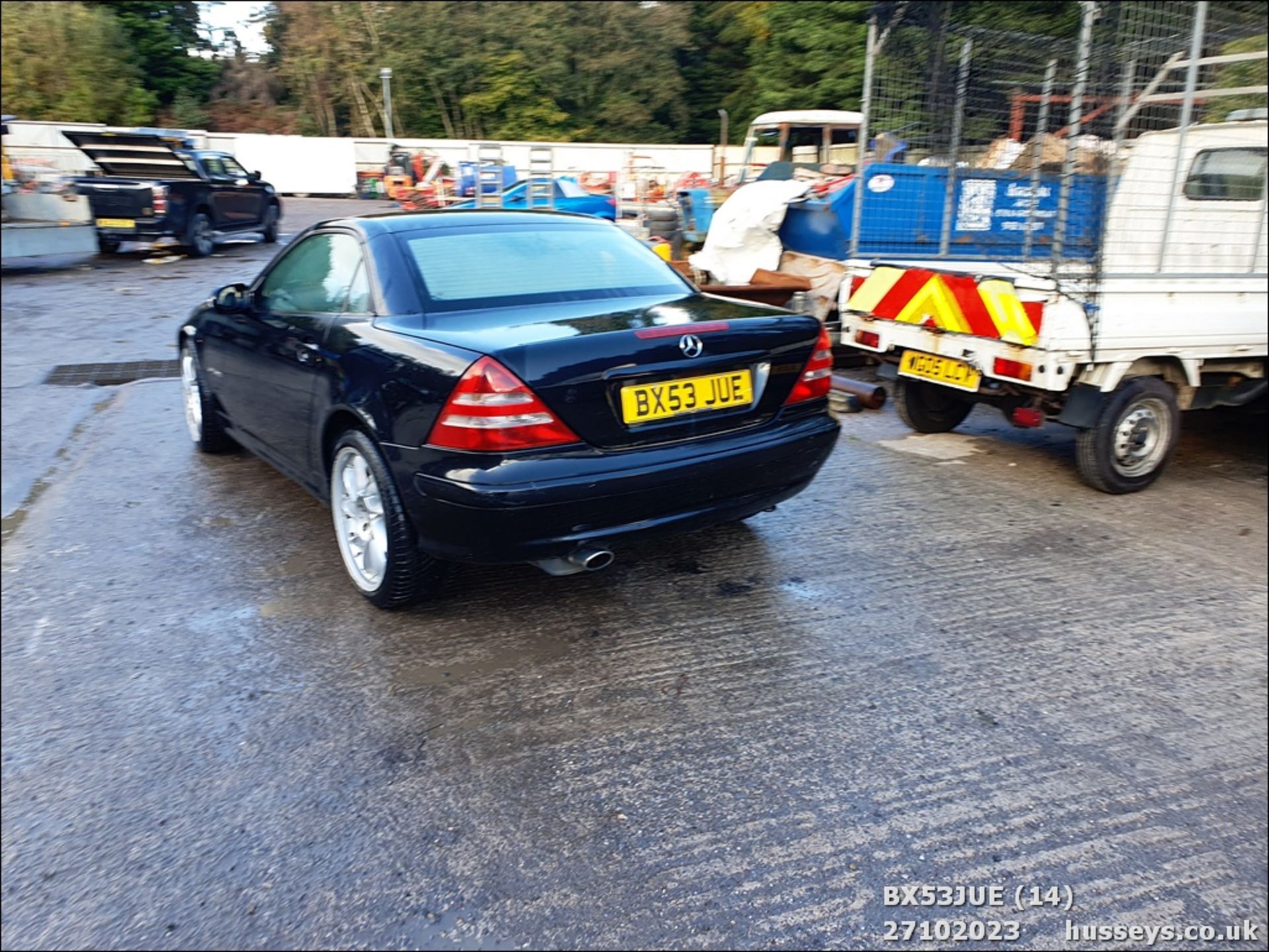 04/53 MERCEDES SLK 200 KOMPRESSOR - 1998cc 2dr Convertible (Black, 135k) - Image 15 of 57