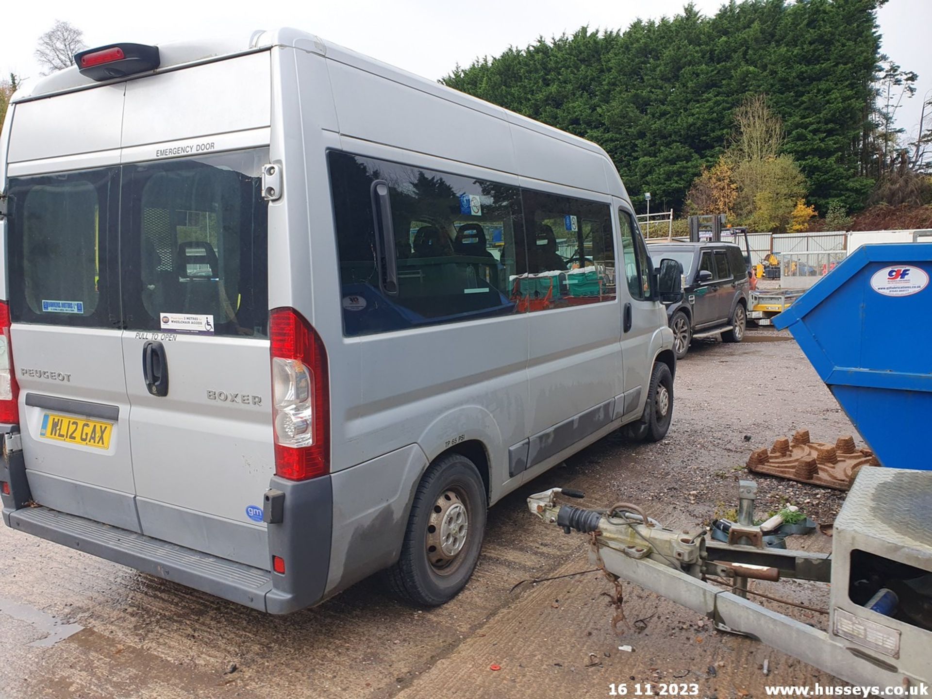 12/12 PEUGEOT BOXER 333 L2H2 HDI - 2198cc 5dr Minibus (Silver, 114k) - Image 25 of 61