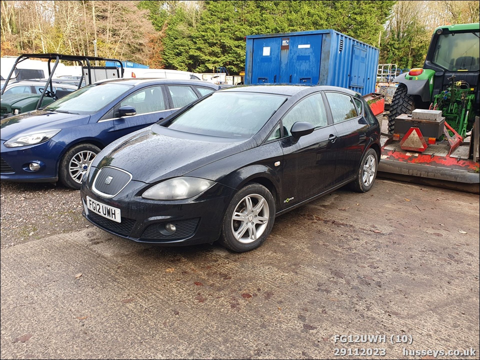 12/12 SEAT LEON S COPA CR TDI ECOMOT - 1598cc 5dr Hatchback (Black, 122k) - Image 11 of 58