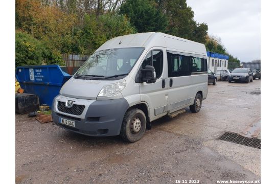 12/12 PEUGEOT BOXER 333 L2H2 HDI - 2198cc 5dr Minibus (Silver, 114k) - Image 6 of 61