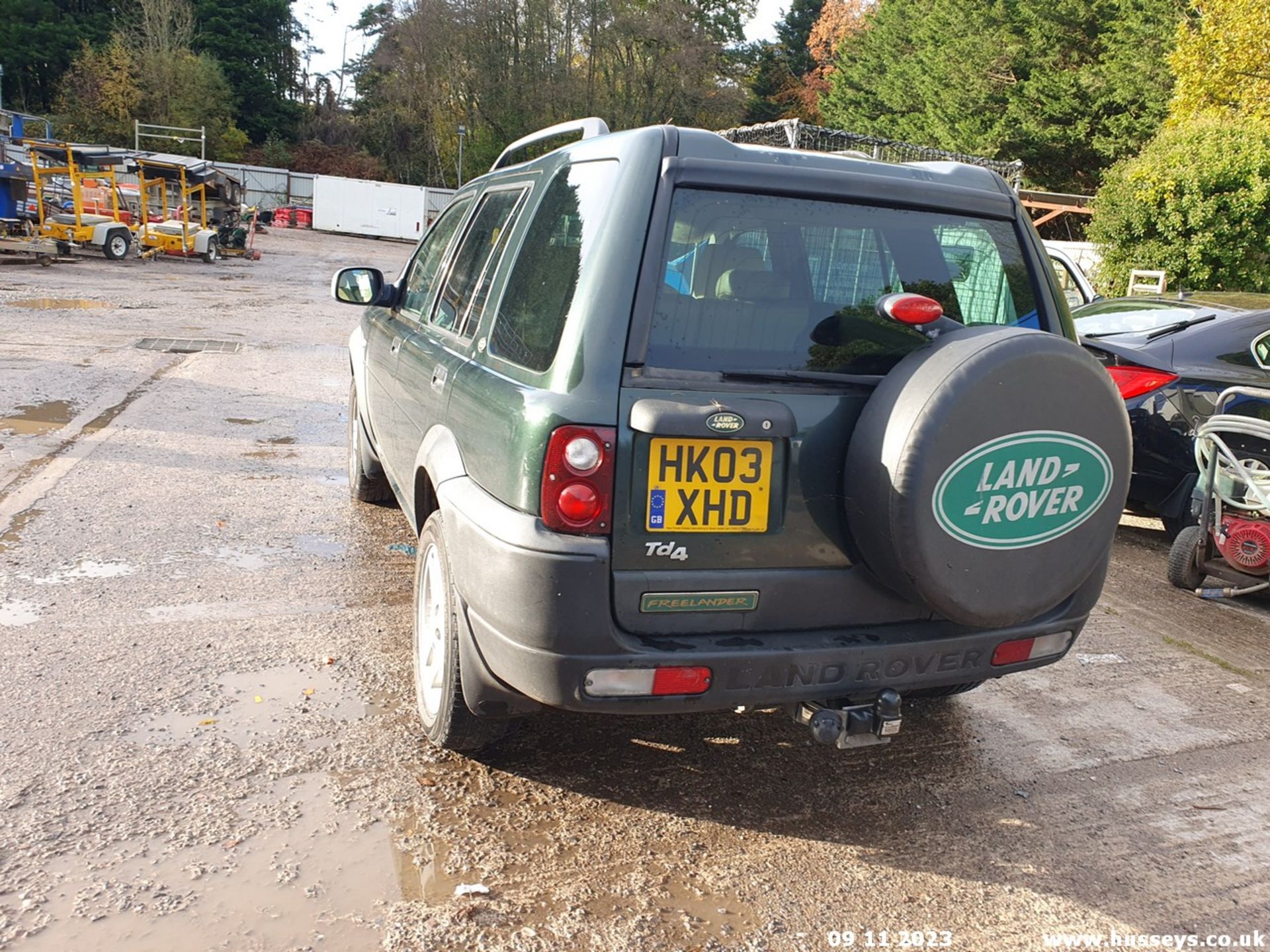 03/03 LAND ROVER FREELANDER TD4 ES PREM A - 1951cc 5dr Estate (Green, 140k) - Image 19 of 46