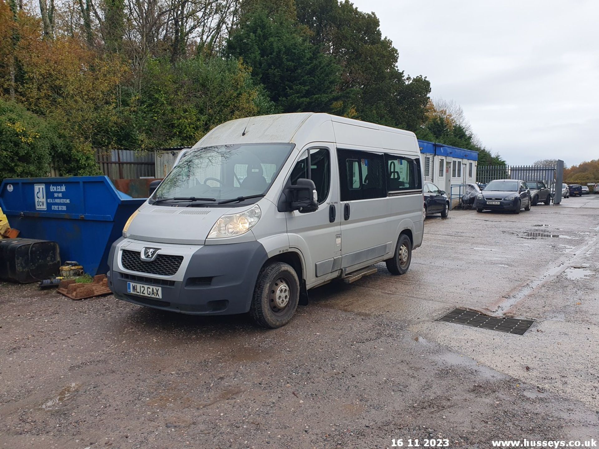 12/12 PEUGEOT BOXER 333 L2H2 HDI - 2198cc 5dr Minibus (Silver, 114k) - Image 2 of 61