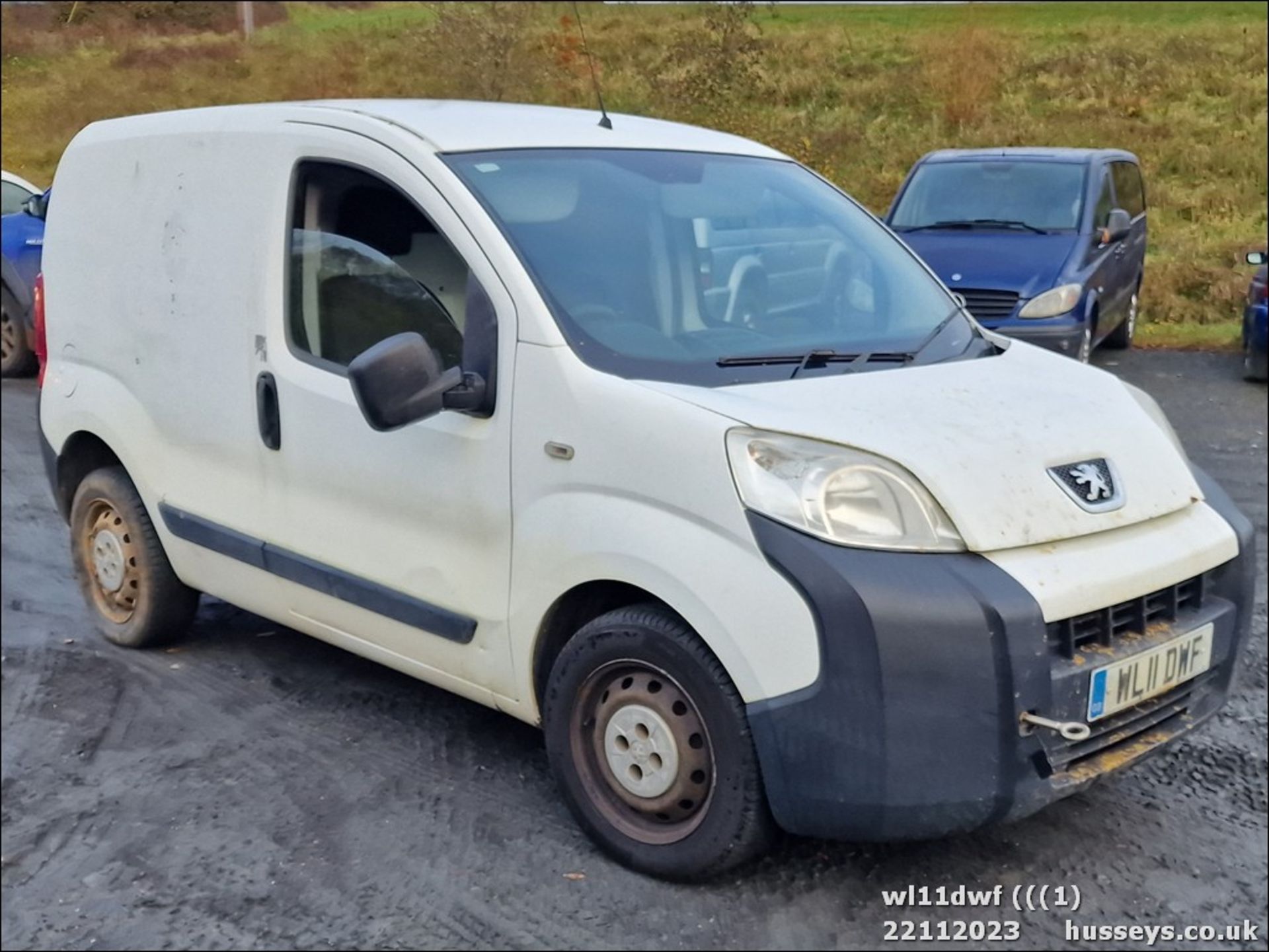 11/11 PEUGEOT BIPPER S HDI - 1399cc 5dr Van (White)