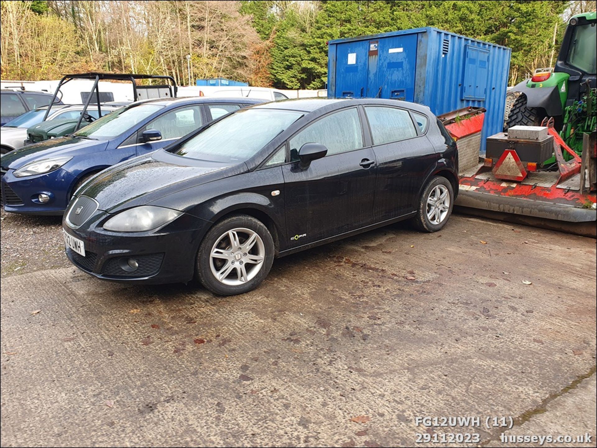 12/12 SEAT LEON S COPA CR TDI ECOMOT - 1598cc 5dr Hatchback (Black, 122k) - Image 12 of 58