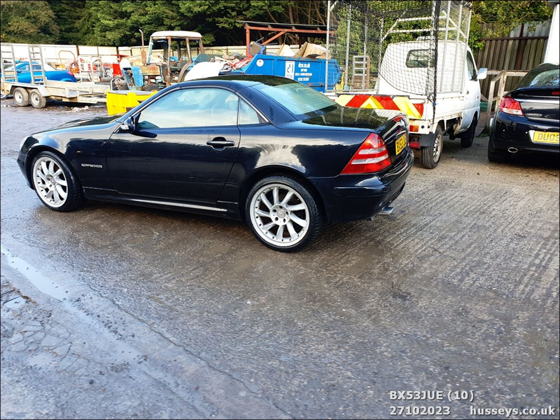 04/53 MERCEDES SLK 200 KOMPRESSOR - 1998cc 2dr Convertible (Black, 135k) - Image 11 of 57