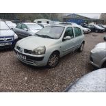 02/52 RENAULT CLIO INITIALE DCI - 1461cc 5dr Hatchback (Silver, 154k)