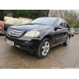 08/57 MERCEDES ML420 SPORT CDI 4-MATIC A - 3996cc 5dr Estate (Black)