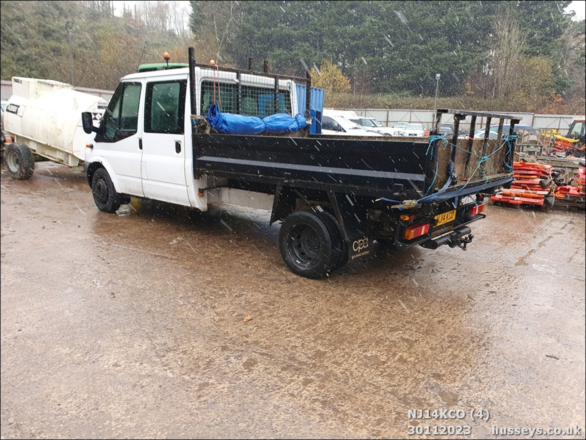 14/14 FORD TRANSIT 100 T350 RWD - 2198cc 4dr Tipper (White, 75k) - Image 5 of 51