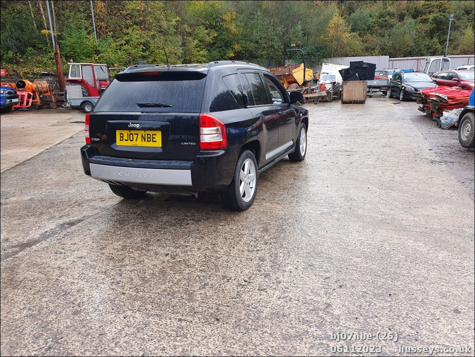 07/07 JEEP COMPASS LIMITED CRD - 1968cc 5dr Estate (Black, 97k) - Image 27 of 61