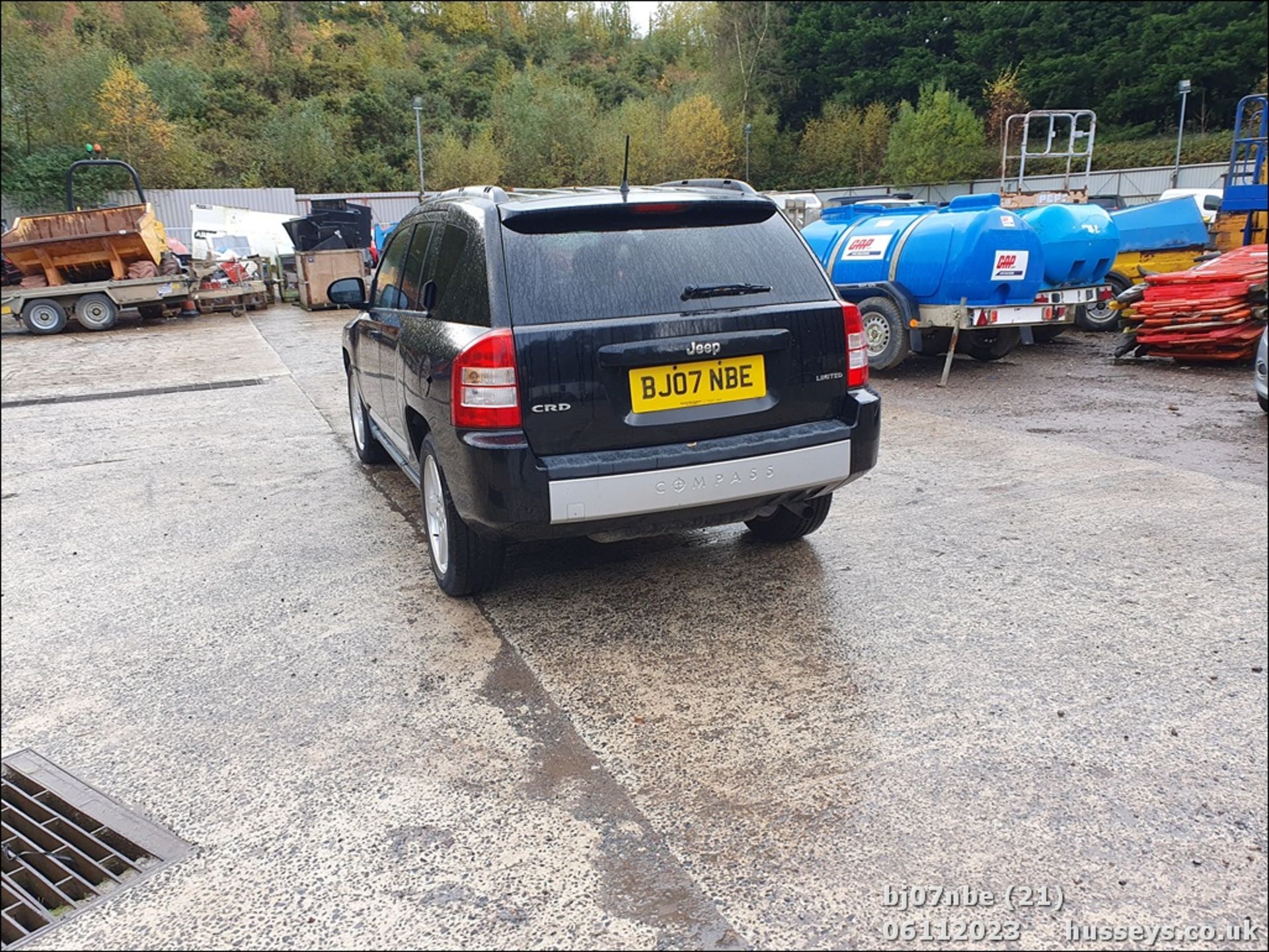 07/07 JEEP COMPASS LIMITED CRD - 1968cc 5dr Estate (Black, 97k) - Image 22 of 61