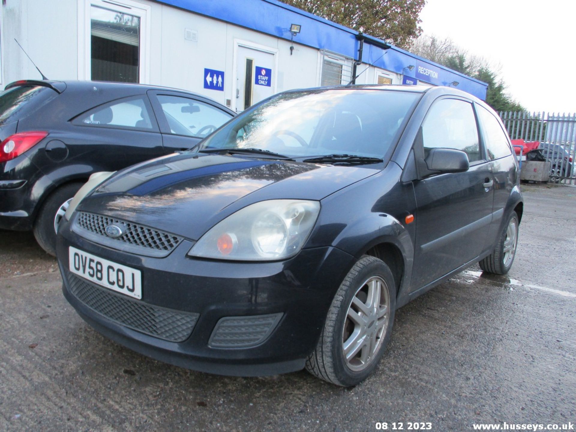 08/58 FORD FIESTA STYLE CLIMATE - 1242cc 3dr Hatchback (Black, 163k)