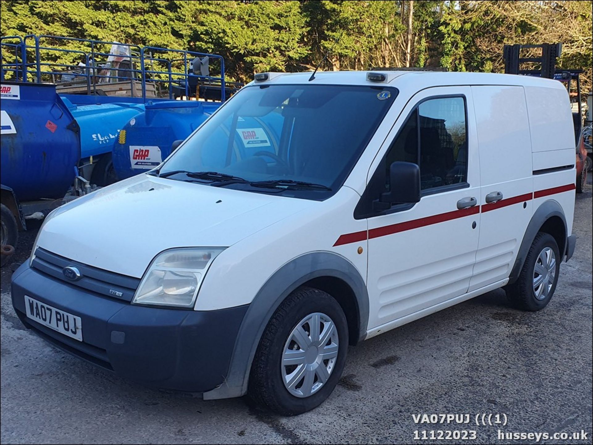 07/07 FORD TRANSIT CONN T200 75 - 1753cc 6dr Van (White, 90k)