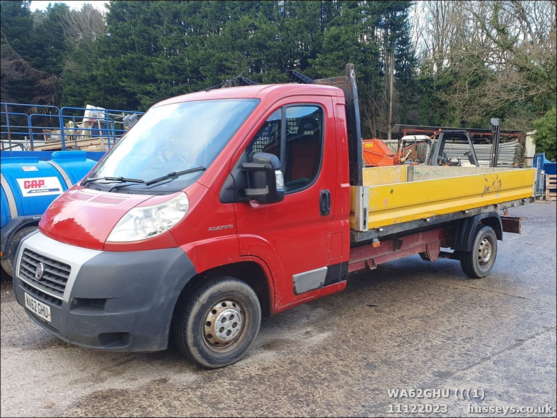 12/62 FIAT DUCATO 35 MULTIJET - 2287cc 2.dr Flat Bed (Red)