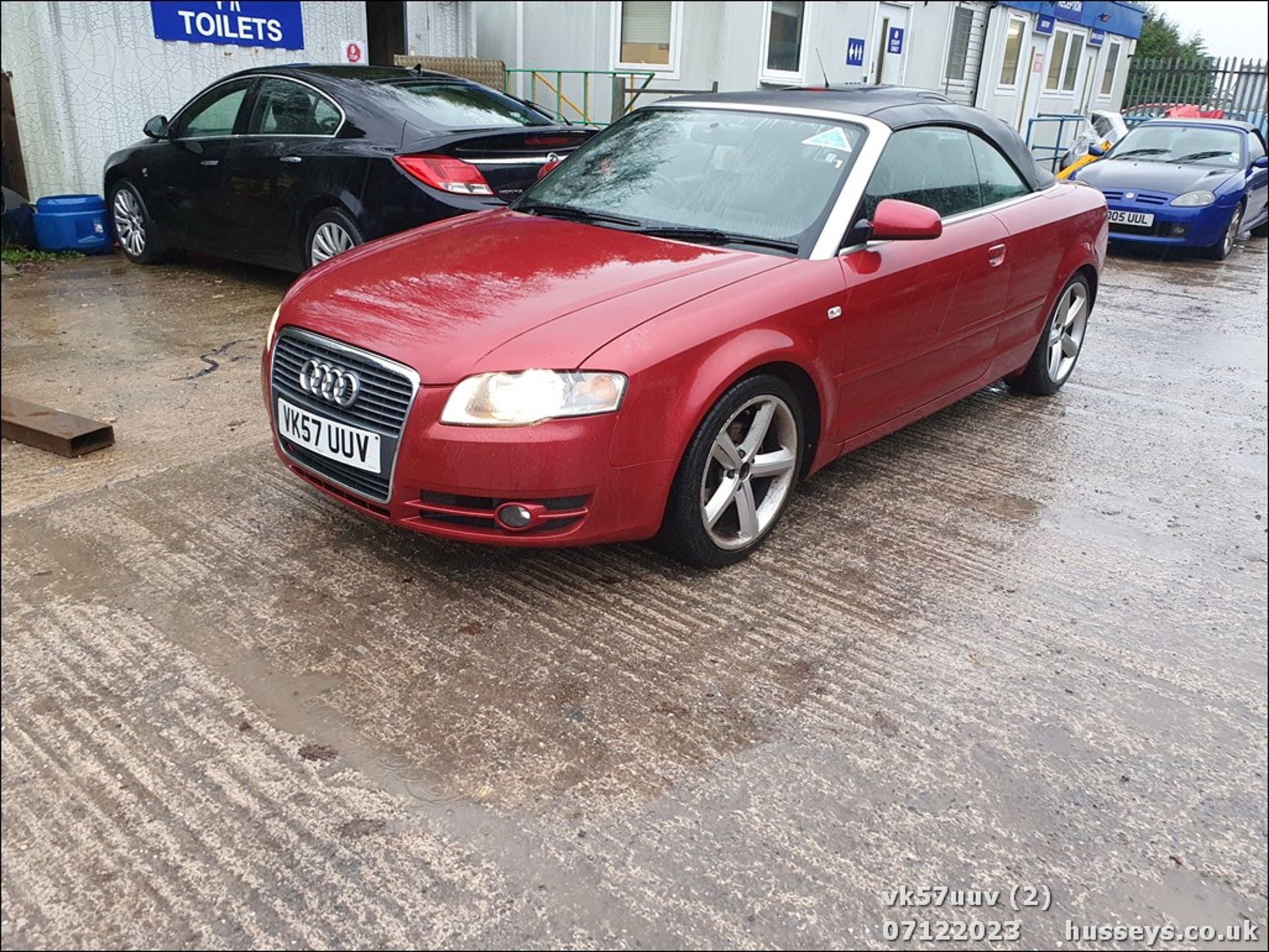 07/57 AUDI A4 SPORT CABRIOLET TDI A - 1986cc 2dr Convertible (Red, 151k) - Image 3 of 25