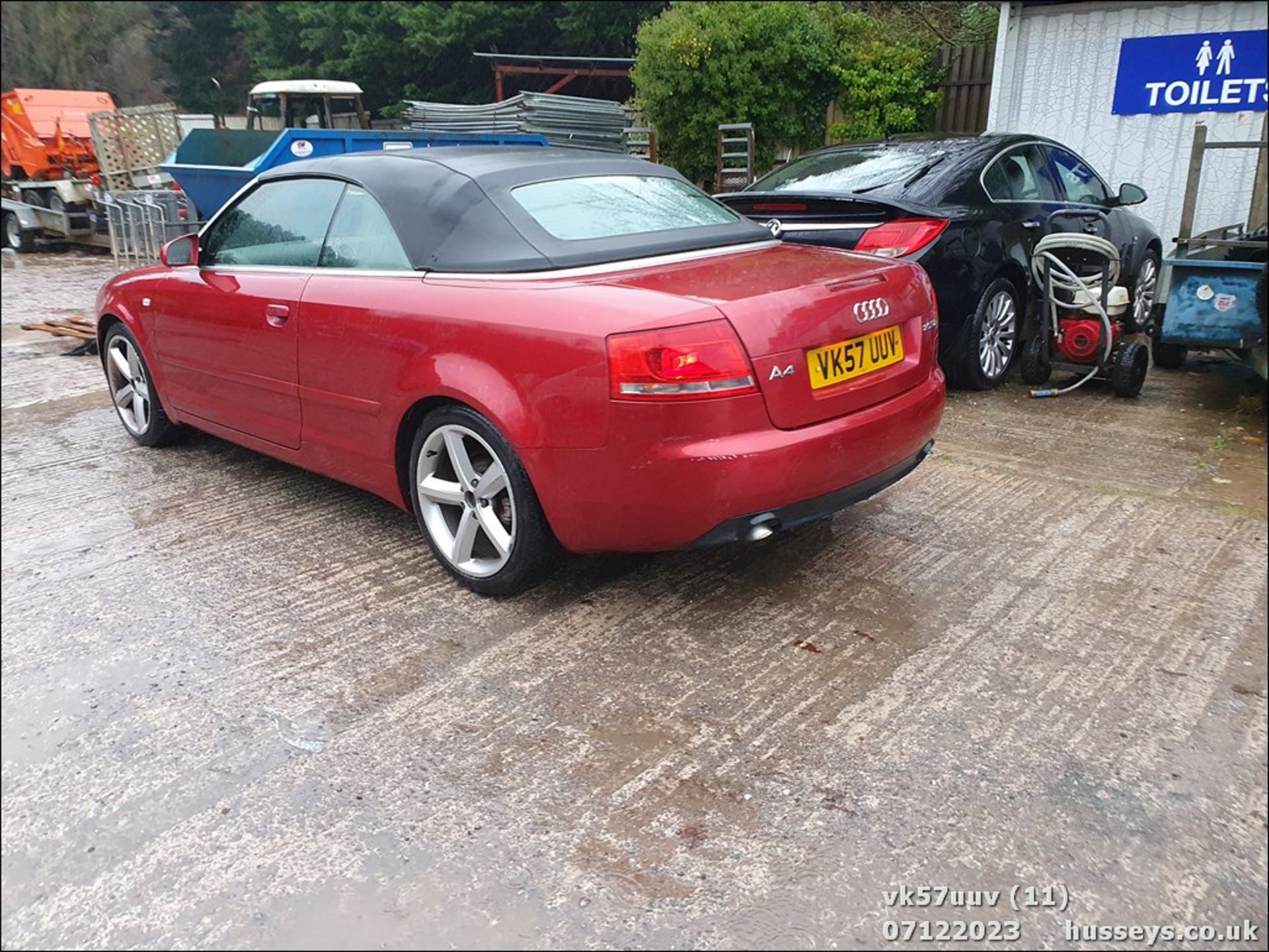 07/57 AUDI A4 SPORT CABRIOLET TDI A - 1986cc 2dr Convertible (Red, 151k) - Image 12 of 25