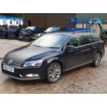 13/63 VOLKSWAGEN PASSAT HIGHLINE TDI BLUE - 1968cc 5dr Estate (Black, 111k)