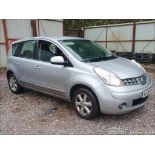 08/08 NISSAN NOTE ACENTA - 1386cc 5dr MPV (Silver)