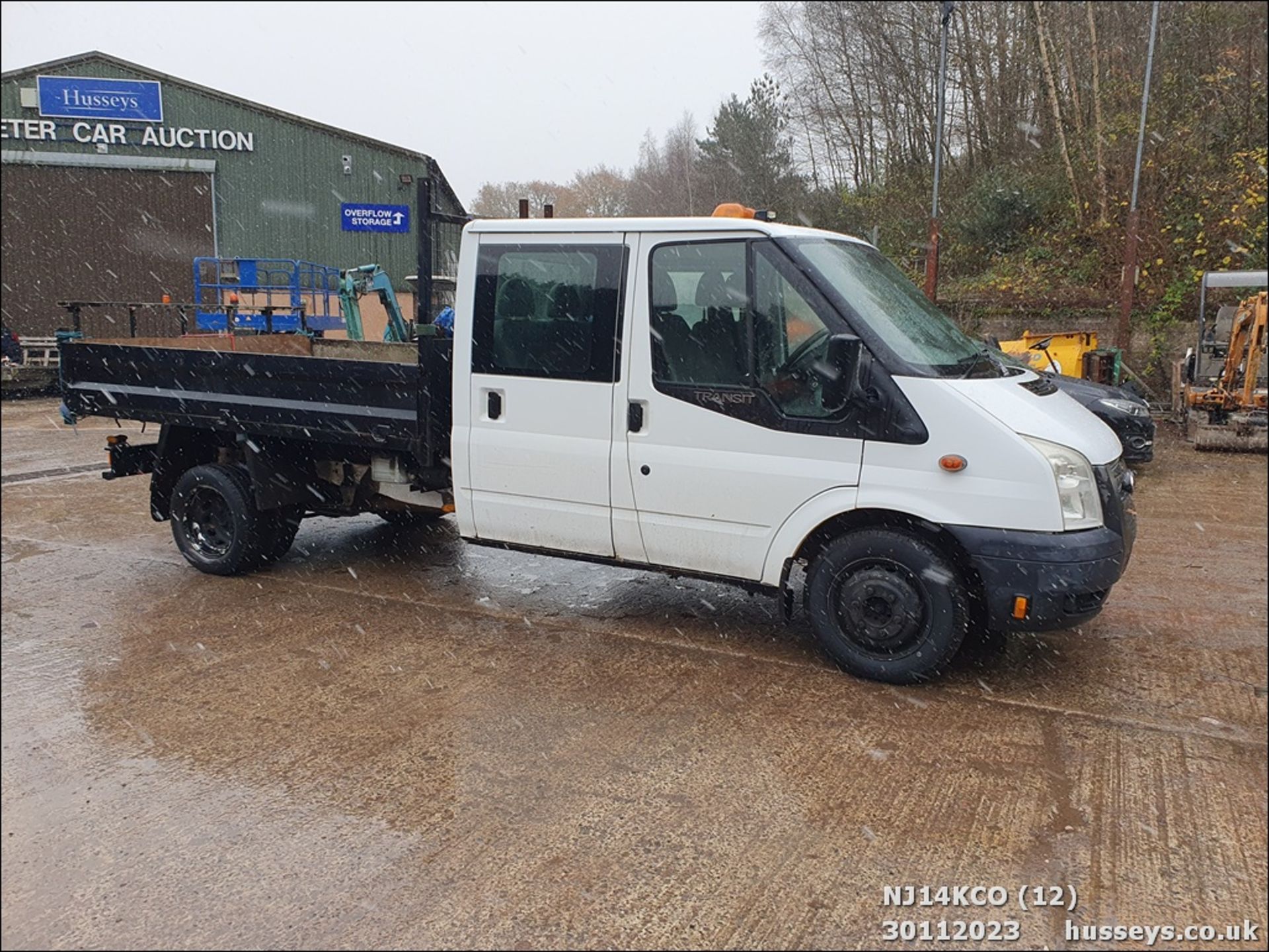14/14 FORD TRANSIT 100 T350 RWD - 2198cc 4dr Tipper (White, 75k) - Image 13 of 51