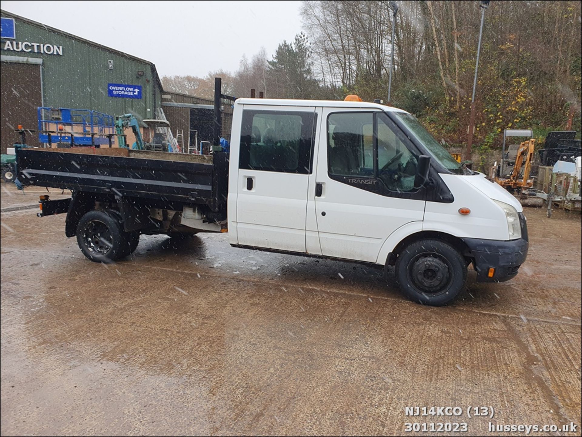 14/14 FORD TRANSIT 100 T350 RWD - 2198cc 4dr Tipper (White, 75k) - Image 14 of 51