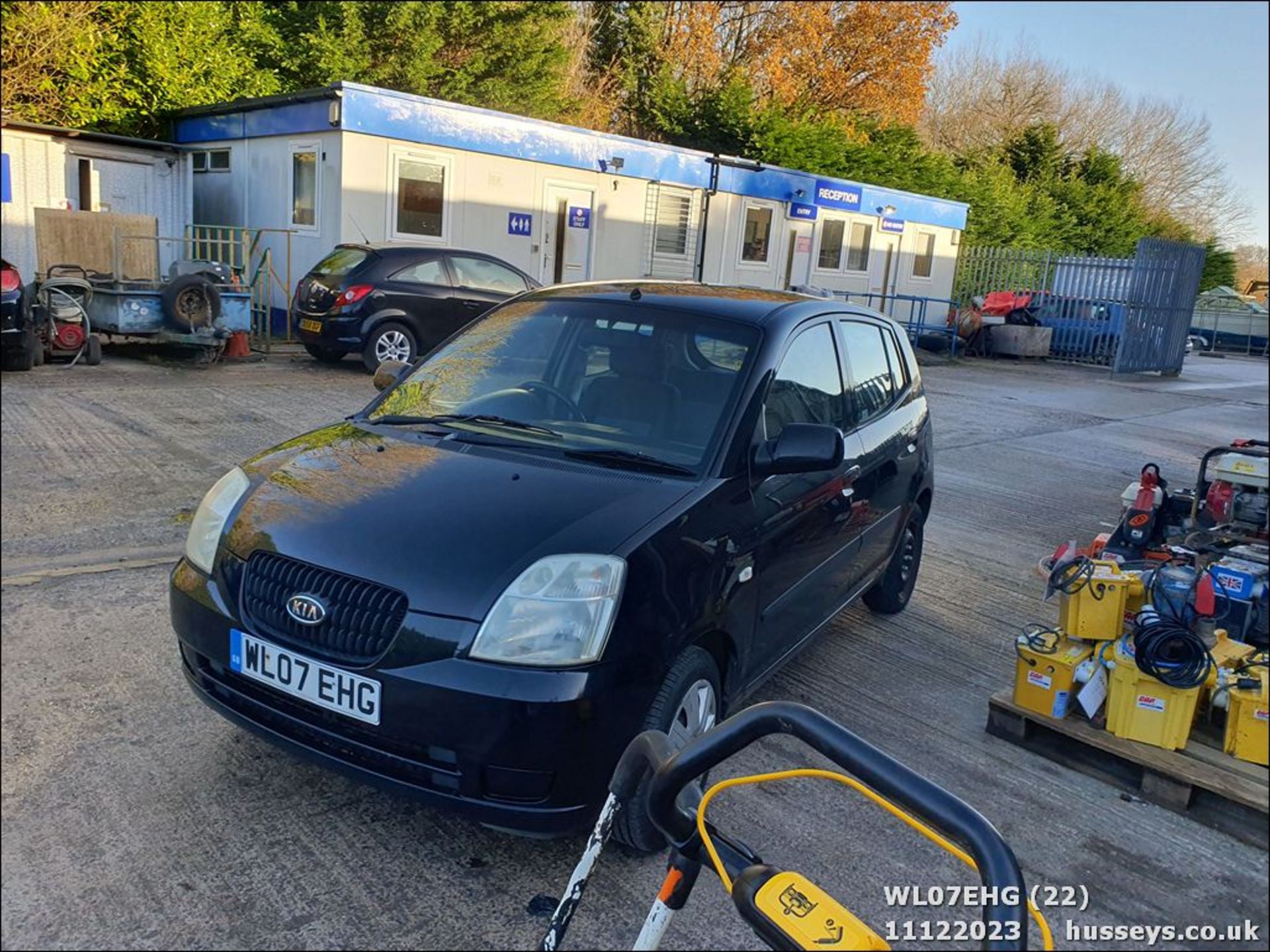 07/07 KIA PICANTO GS - 999cc 5dr Hatchback (Black) - Image 23 of 53