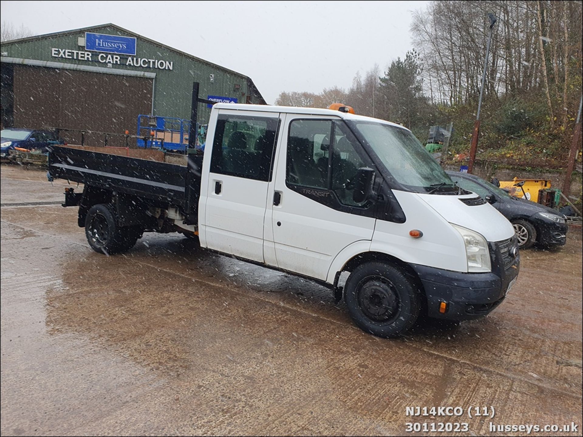 14/14 FORD TRANSIT 100 T350 RWD - 2198cc 4dr Tipper (White, 75k) - Image 12 of 51