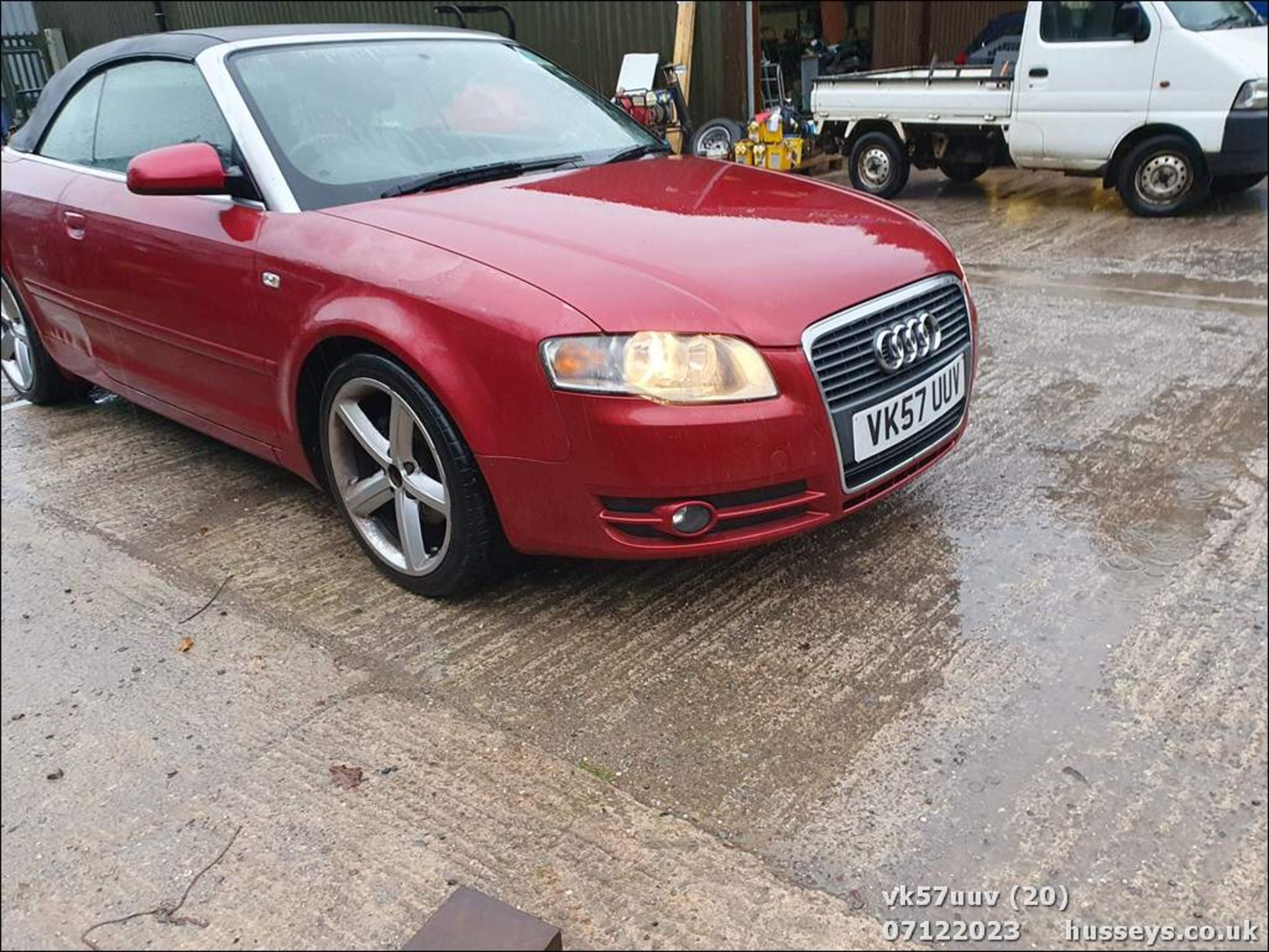 07/57 AUDI A4 SPORT CABRIOLET TDI A - 1986cc 2dr Convertible (Red, 151k) - Image 21 of 25