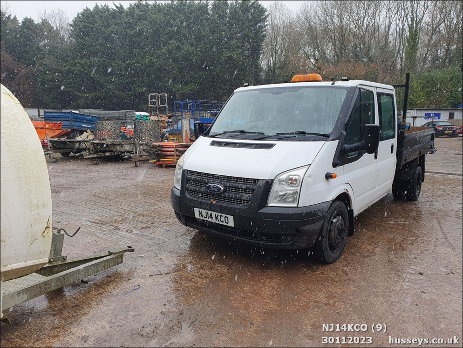 14/14 FORD TRANSIT 100 T350 RWD - 2198cc 4dr Tipper (White, 75k) - Image 10 of 51