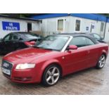 07/57 AUDI A4 SPORT CABRIOLET TDI A - 1986cc 2dr Convertible (Red, 151k)