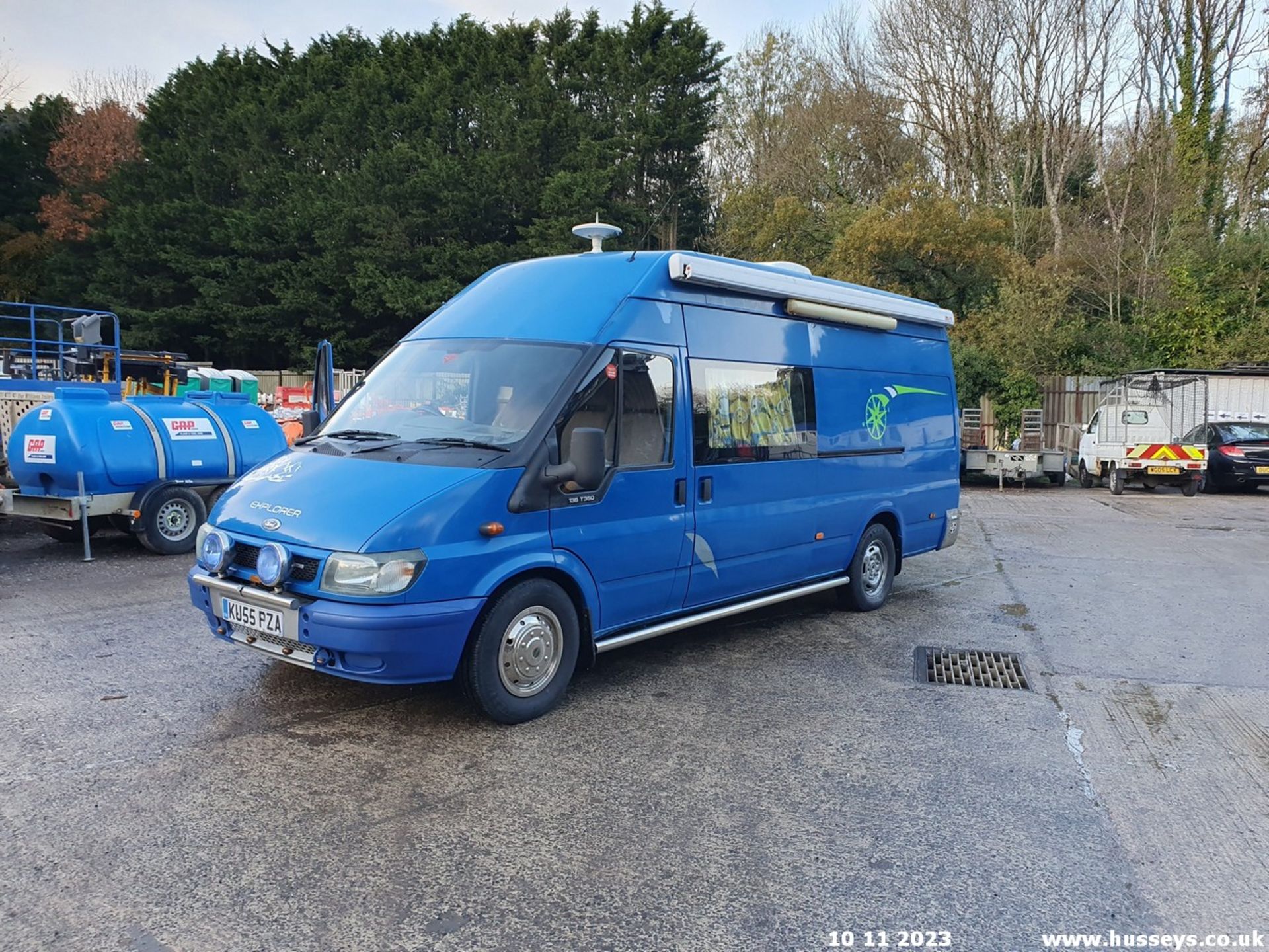 05/55 FORD TRANSIT CAMPER CONVERSION 350 LWB - 2402cc 5dr Van (Blue) - Image 64 of 64