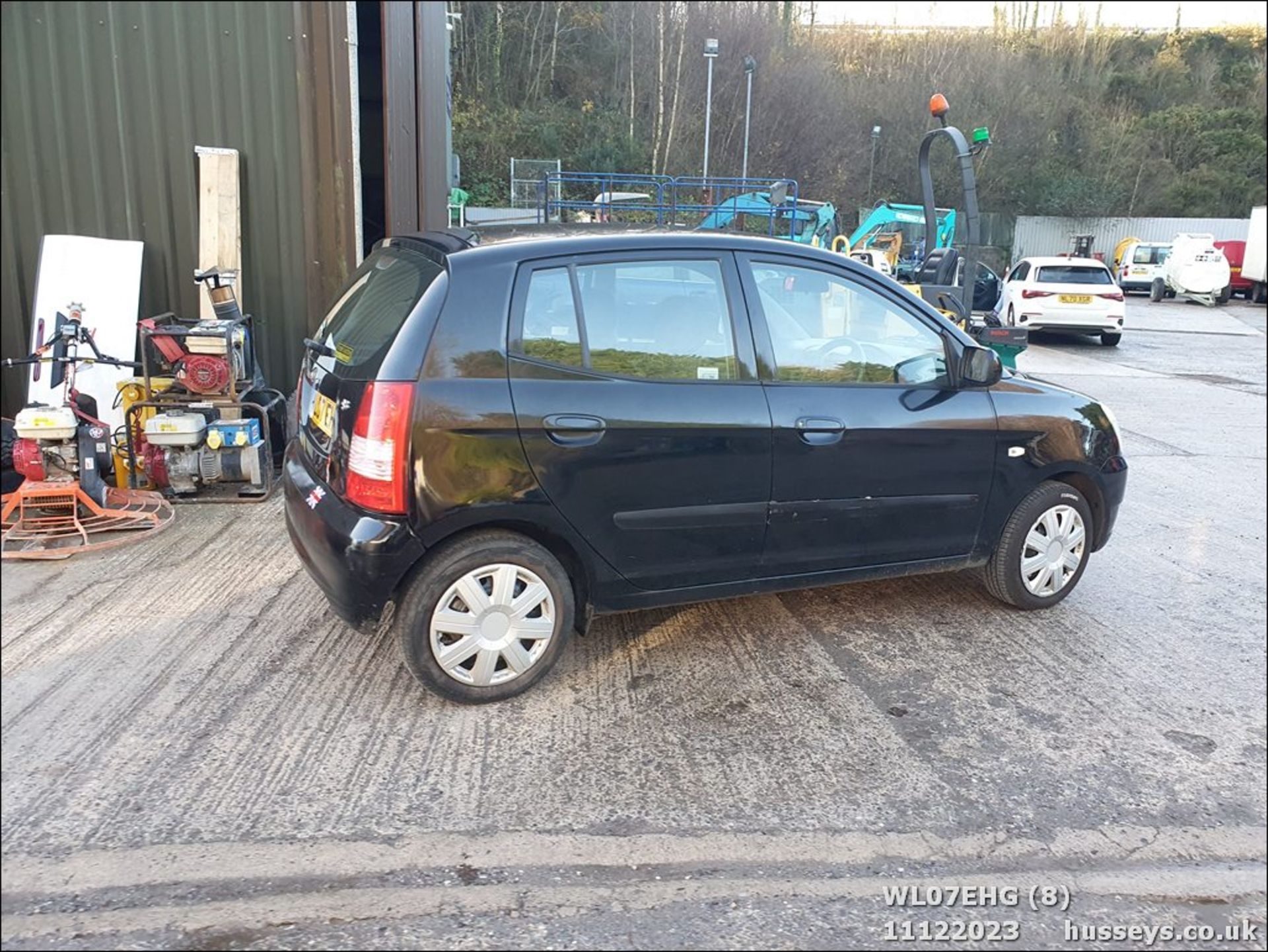 07/07 KIA PICANTO GS - 999cc 5dr Hatchback (Black) - Image 9 of 53