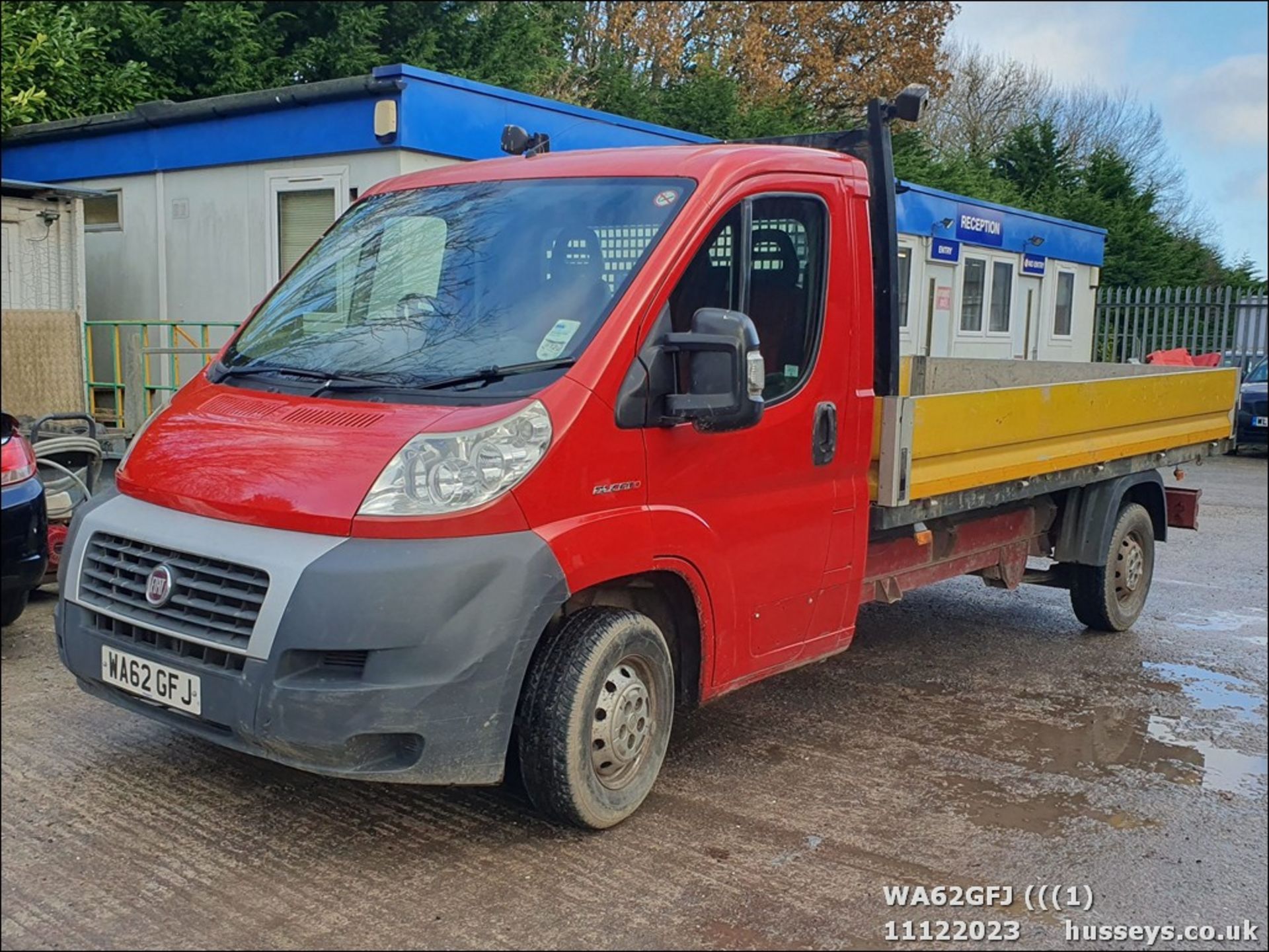 12/62 FIAT DUCATO 35 MULTIJET - 2287cc 2.dr Flat Bed (Red)